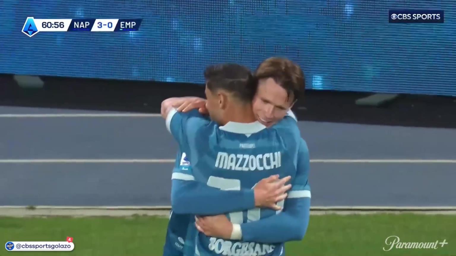 無敵雙響炮！麥克托米奈甩頭破門梅開二度！盧卡庫傳中送助攻！